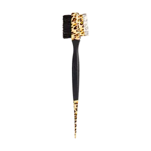 Kiss Colors & Care Edge Brush with Case | Edge Styling Brush, Baby Hair Brush, Edge Control Brush, Parting Comb, Protective Case