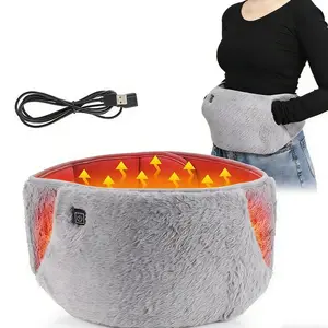 Electric Waist Heating Pad, Stomach Heating Pad, USB Rechargeable Graphene Smart Temperature Control, 2-In-1 Hip & Hand Warmer, Plug-In Electric Heater