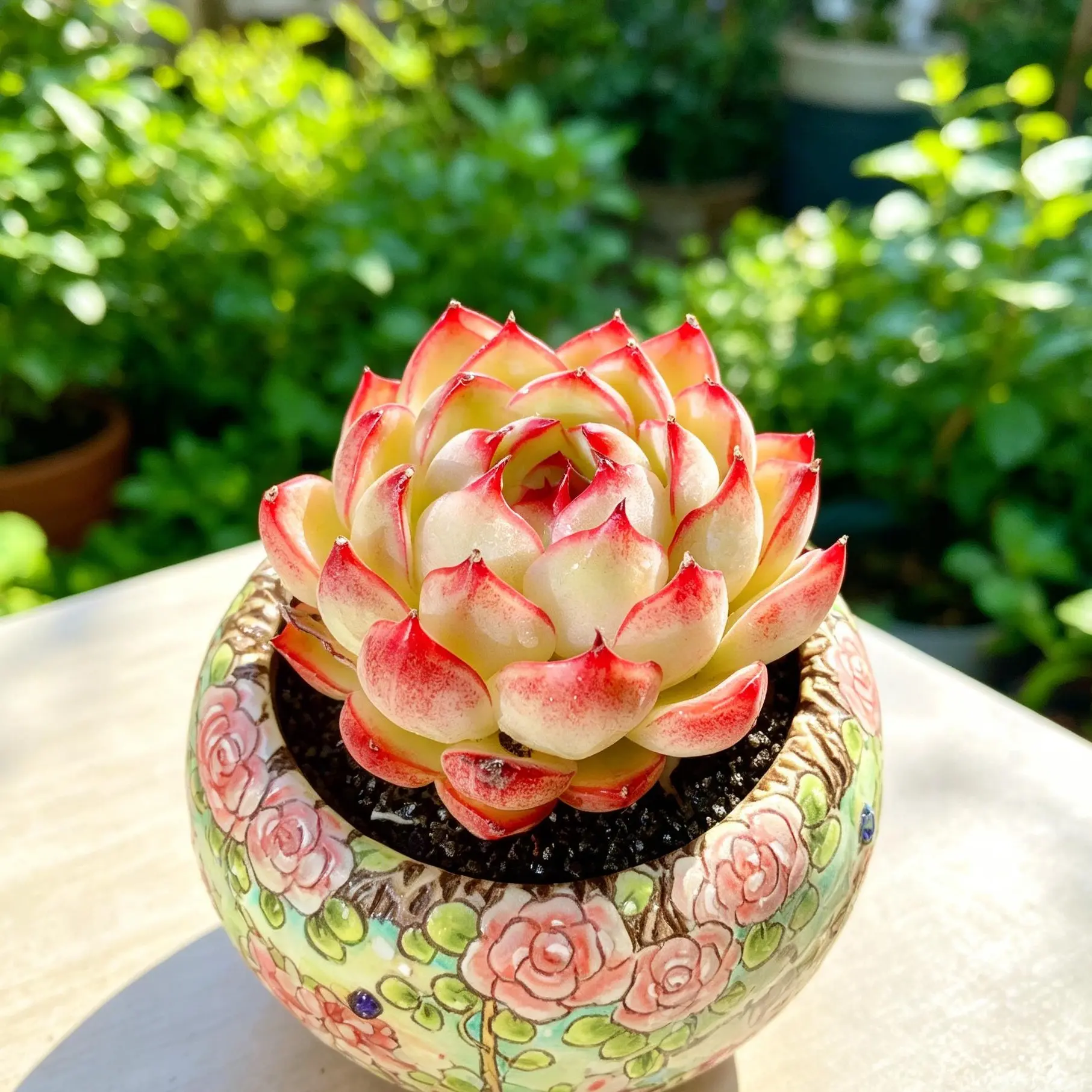 Echeveria ‘Soul Fairy’ Succulent Bare Root Live Plant | Easy Care, Beginner Friendly, Indoor Plant, Aesthetic Home Decor, Gift