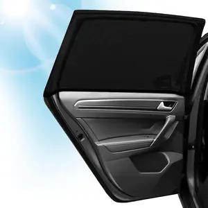 2PCS Car Sunscreen,  Car Sock for Children and Pets, Sunscreen Sock,Block UV Rays Anti Mosquito Netting,Universal Size for Most Cars