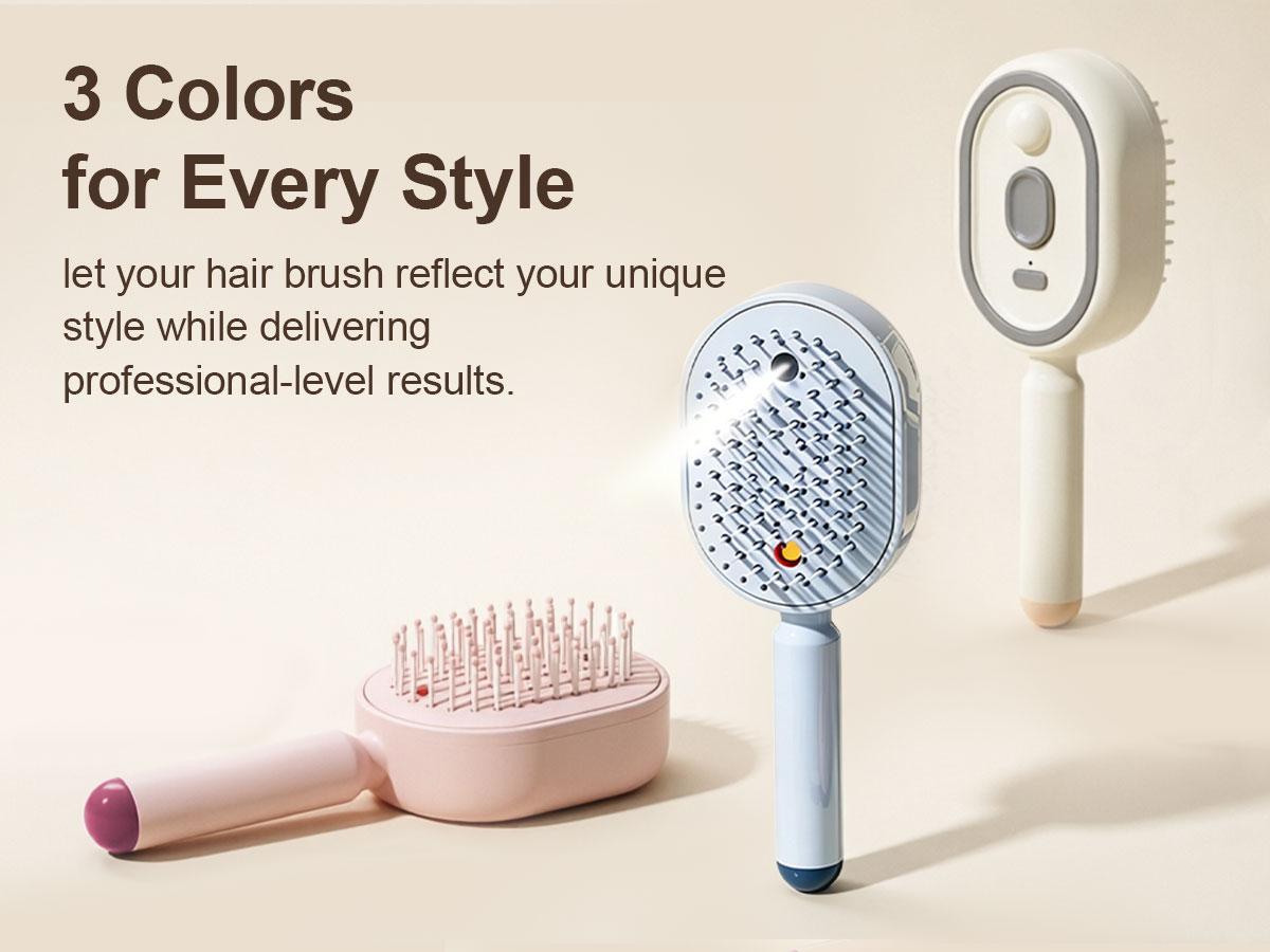 Cloudmades Electric Spray Air Cushion Massage Comb | Self-Cleaning Anti-Tangle | Essential Oil Mist Hair Care Comb | Anti-Static Volumizing Aromatherapy Comb Cloudmades Electric Spray Air Cushion Massage Comb | Self-Cleaning Anti-Tangle | Essential Oil Mist Hair Care Comb | Anti-Static Volumizing Aromatherapy Comb