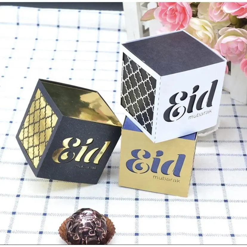 Eid Mubarak favor boxes 10ct