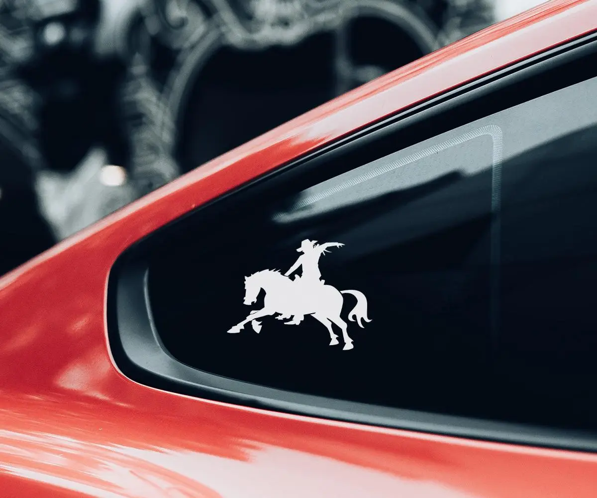 Cowboy Horse Rodeo Stencil - Art and Wall Stencil