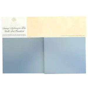 Luxury Hydrangea Blue Matte Foil Cardstock
