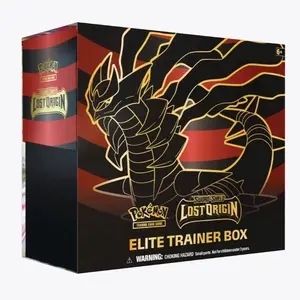 Pokémon Lost Origin Elite Trainer Box - Official Trading Card Game Collectible Packaging for Collectors