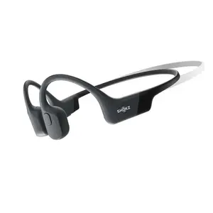 SHOKZ OpenRun Mini (AfterShokz Aeropex Mini) -Bone Conduction Open-Ear Bluetooth Sport Headphones - Waterproof Wireless Earphones for Workouts and Running - Built-in Mic