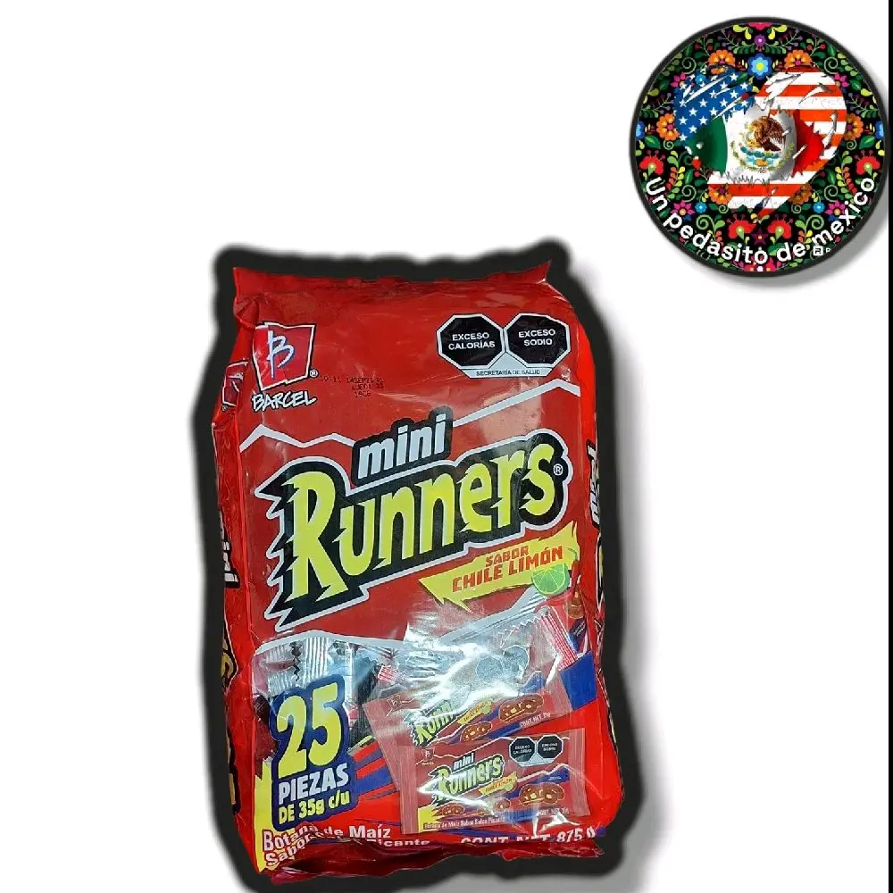 Barcel Mini Runners sabor Chile Limon