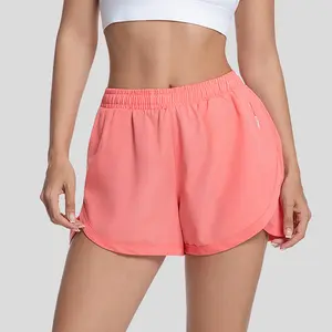 Women’s High-Waisted Sports Shorts — Quick-Dry, Breathable Fitness Shorts, Anti-Exposure Running Training Hot Pants