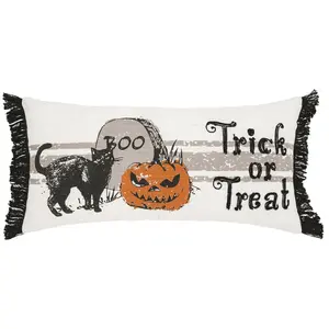 10" x 20" Trick or Treat Pillow by Valerie