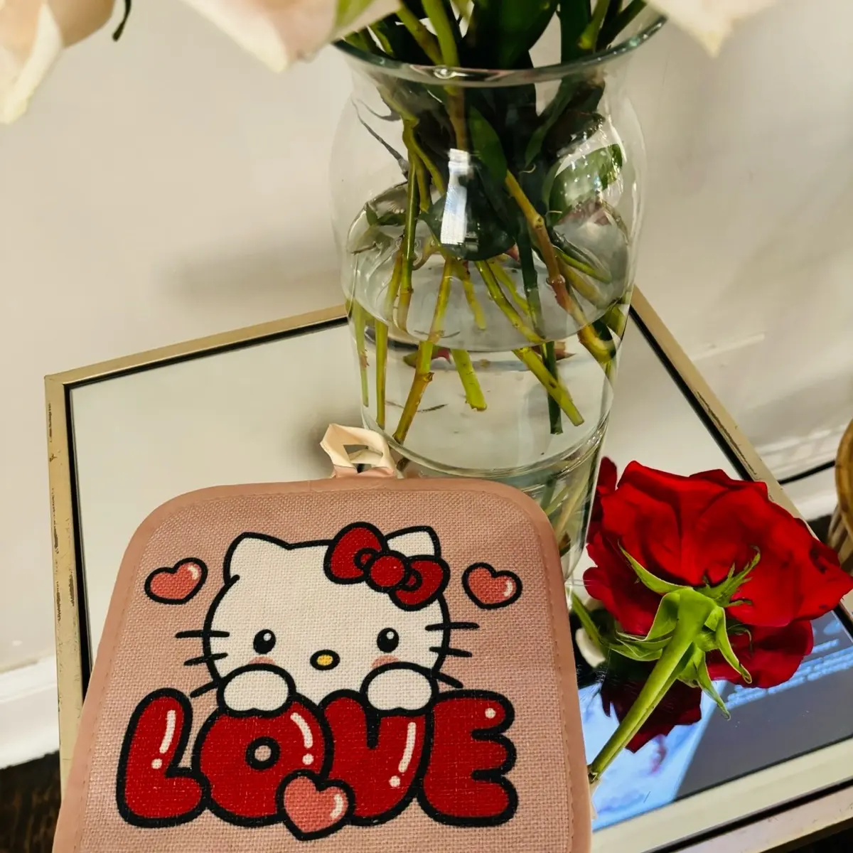 Hello Kitty Oven Mitt