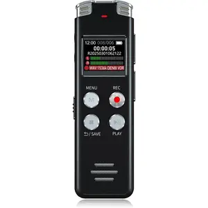 64GB Digital Voice Recorder with Playback: Voice Activated Recorders for Lectures Meetings Interviews - Dictaphone Recording Device Tape Recorder Portable Mini, Audio Recorder with USB, MP3