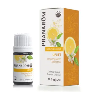 Pranarōm Uplift Essential Oil Diffusion Blend – Certified Organic | Bio