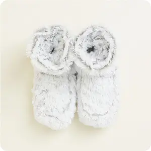 Marshmallow Gray Boots Warmies®