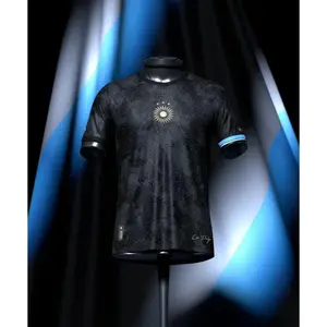 Premium El Pulga #10 Edittion Black Color Soccer Jersey, Vintage Streetwear Soccer Jersey, Perfect Gifts, Gifts Boyfriend, Sports Top, Gym Athletic Clothes