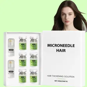 【2 box】Micro-Needle Hair Regrowth Serum for Growth Stimulation Root Enhancer Scalp microneedling introduces, hair regeneration, nourishment, and dense hair follicles  head