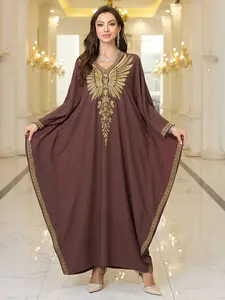 Vacation Loose Plus Size Maxi Dress Beach One-piece Robe Bikini Cover-up