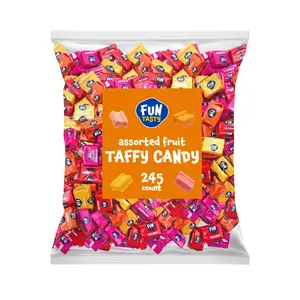 FunTasty's Fruit Taffy Candy, 2.2-Pound Bag candy Snack Sweet Bonbon Dessert