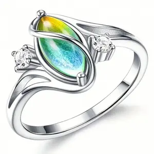 Her Secret Mood Expression| This Color Changing Cat Eye Ring Reads Her Mind