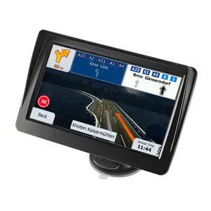 summervibes VEVOR GPS Navigator for Car, 7 inch Touch Screen 8GB GPS Navigation System with Lifetime Map Updates, Voice Turn-by-Turn Guidance, Speed and Red Light Warning, Custom Truck Routing, for Car Truck RV