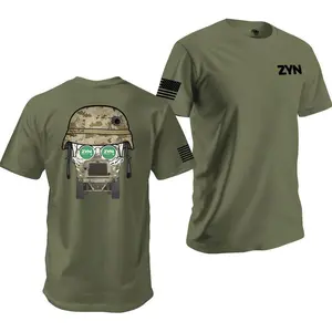 Zyn USMC Motor T Skull T-Shirt, Zyn Flavors Military MOS Tee, Classic Crewneck Cotton, Casual Streetwear Top, Tropical Round Neck T-Shirt