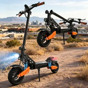 A Reliable Adult Off-Road E-Scooter | 31MPH Max Speed, 30 Miles Travel Range, 1200W Motor, 10" Pneumatic Tires, Dual Suspension & LED Display – Designed for Daily Use & Outdoor Fun