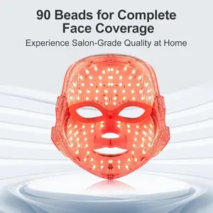Red Light Therapy, 7 Color LED Light Face Mask, Photon Skin Rejuvenation For Daily Care, Cordless, Rechargeable, Ideal Gift For Women, Summer Gift Skincare Facial