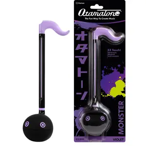Otamatone Monster Electronic Portable Music Instrument / Synthesizer Toy from Japan by Maywa Denki (Officially Licensed) [English Instructions] - (Violet)