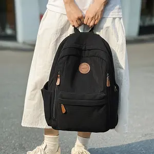 Women'S Corduroy Backpack - Large Capacity Multi-Pocket Casual Daypack with Adjustable Straps, Lightweight Travel & Commuter Bag for College, Work, or Outdoor Adventures, Backpack for Travel, Work Bag, Stylish Backpack