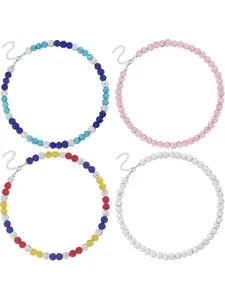 Baseball Ice Necklace - Baseball Beaded Necklace - Shiny Baseball Necklace - Athlete-Inspired Crystal Necklace Accessory