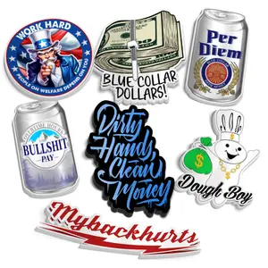 7 Must-Have Hard Hat Stickers for Every Blue Collar Worker - Vinyl Decals Stickers that Speak Your Mind - Perfect For Laptops, Hard Hats, Tool Boxes