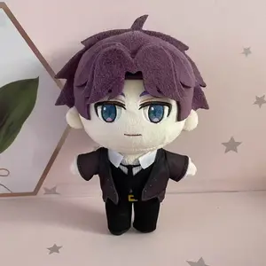 20cm Love and Deepspace Rafayel Plush Doll Game Cartoon Qi yu Cosplay Cute Soft Stuffed Toy