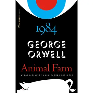 Animal Farm and 1984 -- George Orwell - Hardcover