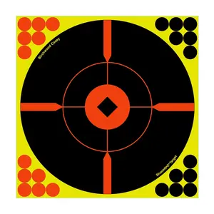 Birchwood Casey BC-34015 Round Choke Blaseye Target 5-12 Pack