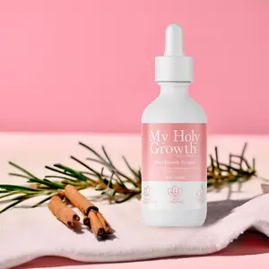Organic Hair Growth Dropper/ Gotero de crecimiento with Rosemary, Thyme, Cinnamon and Ginger natural Haircare Comfort