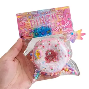 2-Pack Donut Stress Relief Toys — Macaron-Themed Squeezers with a Sweet, Girly Vibe