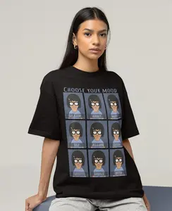 Choose Your Mood Shirt-graphic tees,tina belcher shirt,bob's burgers shirt
