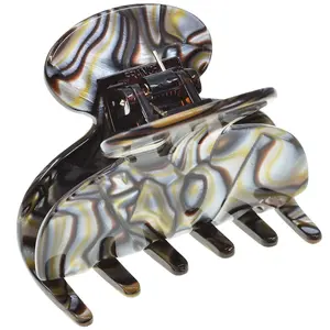 Paris CP3061  Onyx Hair Clip for Women & Girls, 2.5 Inch Jaw Clamper, Durable Styling Accessory, Secure Grip, France