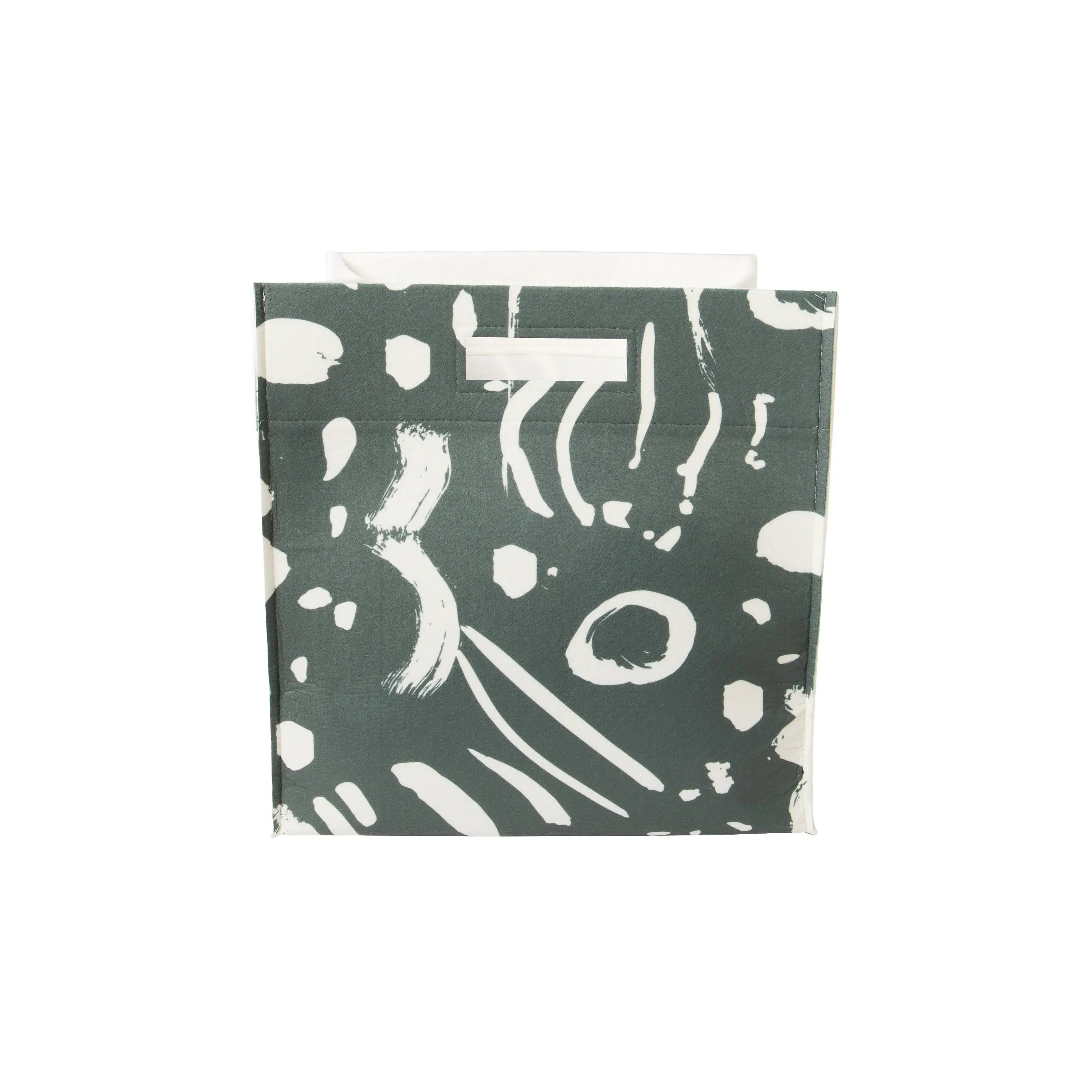 Abstract Felt Storage Bin