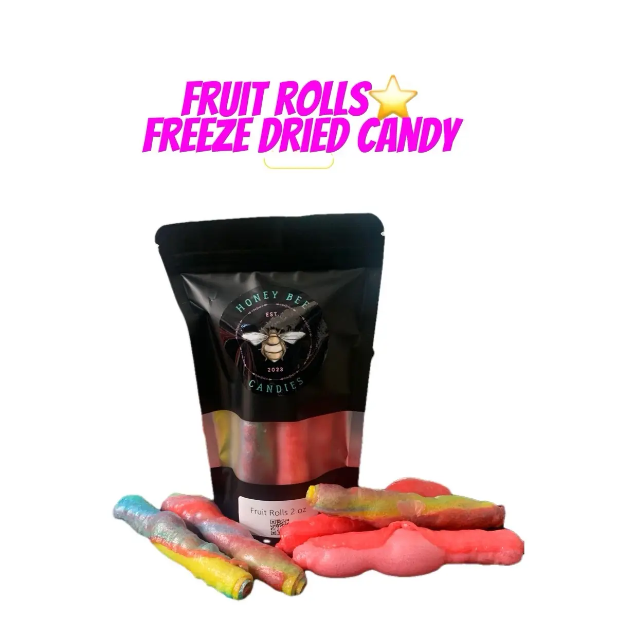 Freeze Dried Delicious Fruit Rolls Crunchy Snack