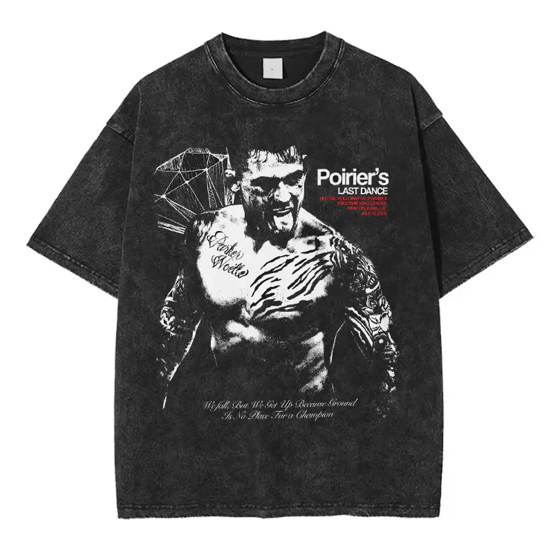 Dustin Poirier "The Diamond" MMA wash shirt. Retro UFC Dustin Poirier Graphic Hoodie Menswear, Vintage Fight Fan Sweatshirt, Unisex Gym Outfit Shirt, Gift for fan,Gift for him and her