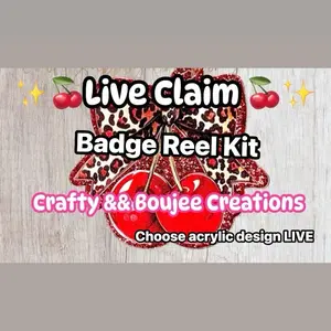 {Live Claim} Badge Reel kit