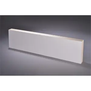 American Easel  10 x 20 in. Flat Gesso Painting Panel - White