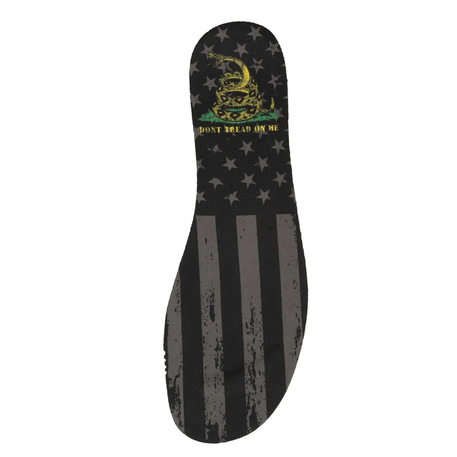 Howitzer Unisex Cushion Insoles & Heel Liners, Howitzer-Style Design, Don't Tread Pattern, Shoe Insoles