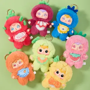 Fruit Themed Plush Pendant Blind Box, 1 Piece Random Style, Soft Stuffed Toy Gift tiktokshopspringglowup