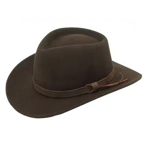 Twister Men's  Durango Crushable Wool Brown Hat 7211202