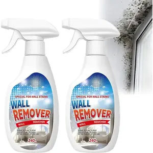 Efficient removal of spray, upgrading of wall cleaning spray, wall cleaner Multi surface cleaning solution, dirt, dust and stain remover, long-term protection Household cleaning supplies