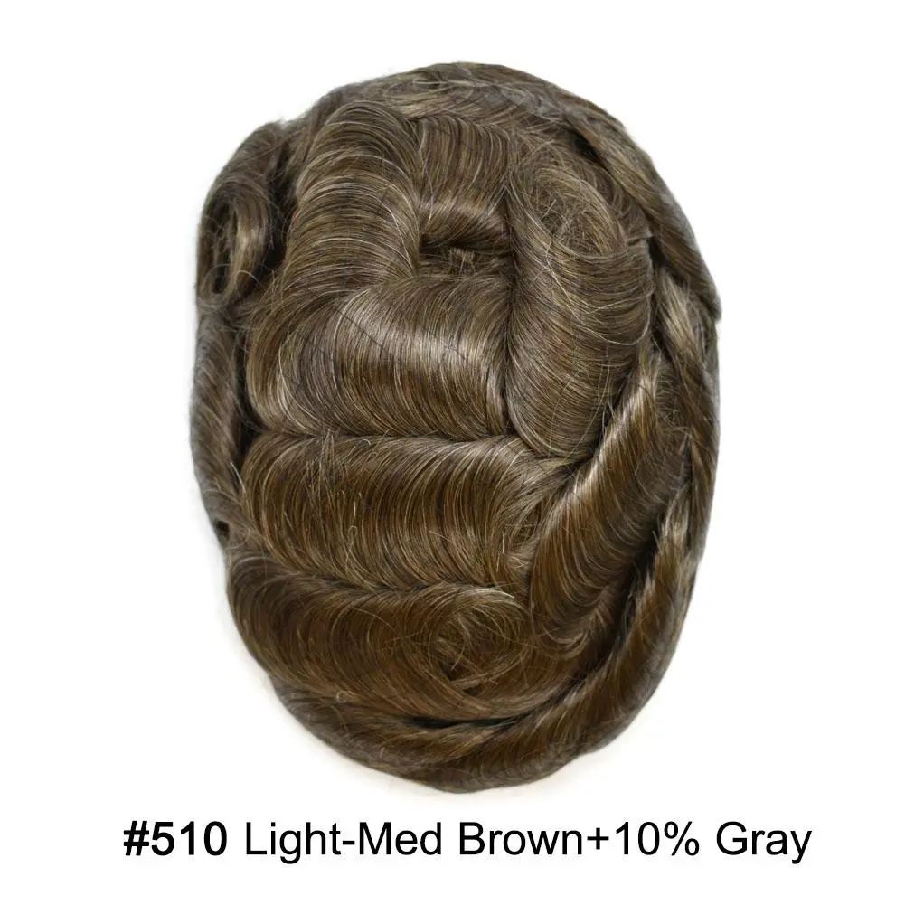 #510  Medium Light Brown+ 10% Gray