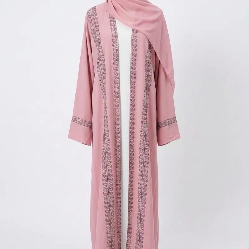 Women’s Dubai Abaya, Modern-Design Islamic Modest Clothing for Daily Wear