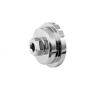 212 MAIN CTA-2475 Heavy-Duty Cap-Type Oil Filter Wrench, 64mm Chrome-Plated Forged Steel Hand Tool, Auto Repair Tools for Oil Filter Removal