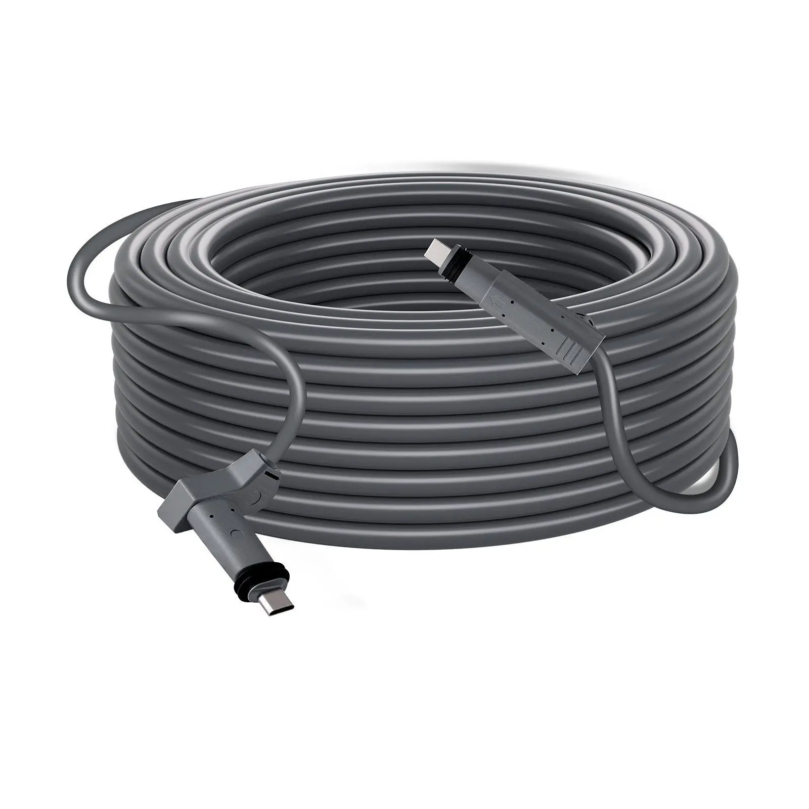 VEVOR Starlink Gen 2 Extension Cable, 150 FT, 1200 Mps Speed, Copper Core, Anti-Interfere PVC Jacket, Plug-and-Play, with Zip Ties, for Standard Gen 2 & RV Camping Outdoor Users